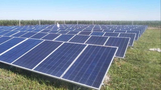 Кәсіпкер күн фотоэлектрстанциясын іске қосты