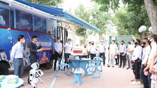 Ёшларга таълим бериш платформаси — “TexnoBus” ишга туширилди