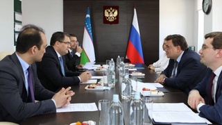 Русланбек Давлетов Россия Федерацияси адлия вазири билан учрашди