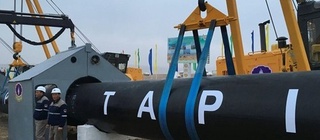 Гурбангулы Бердымухамедов принял участие в запуске очередного этапа газопровода ТАПИ