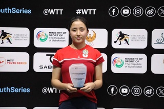 Команда из Узбекистана завоевала первую золотую медаль на турнире по настольному теннису