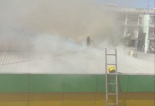 Сергелидаги дўконда ёнғин содир бўлди