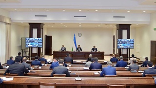 Информация о шестом пленарном заседании Сената Олий Мажлиса Республики Узбекистан