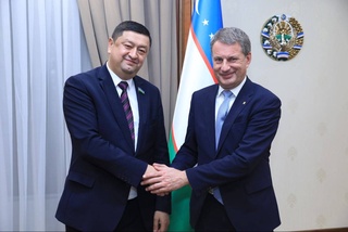 A meeting was held with the Head of the UNHCR Regional Office for Central Asia H. Shodder