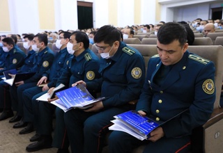 ИИВ тизими ходимлари янги Ўзбекистоннинг 2022–2026 йилларга мўлжалланган тараққиёт стратегияси лойиҳаси билан таништирилди