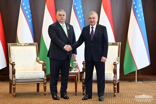 Президенти Ӯзбекистон ва Сарвазири Венгрия аҳамияти рушди шарикии ҳамаҷонибаро таъкид карданд