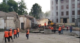 Маданият вазирлиги Самарқанддаги тарихий бинонинг бузилиши юзасидан муносабат билдирди