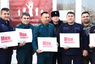 Добровольцами акции «Мы - доноры!» в Навои собрано 20 литров крови