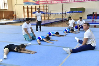 В Навои состоялся международный семинар по спортивной гимнастике, организованный для тренеров из регионов республики