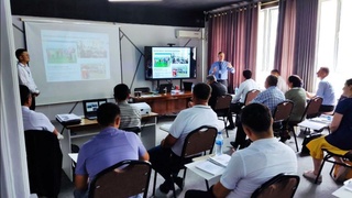 Ферғанада AKIS кеңес қызмет көрсету орталығы  тарапынан алғашқы тәжірибе жобасы ұйымдастырылды