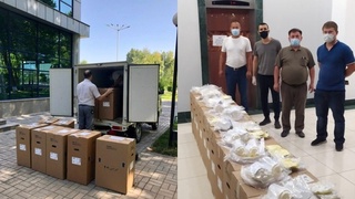 В Узбекистан доставлен гуманитарный груз от соотечественников