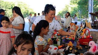 В городе Навои прошла ярмарка продукции, изготовленной лицами с инвалидностью