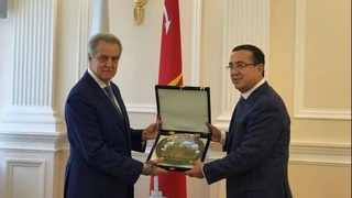 Делегации Самаркандской области посетила Санкт-Петербург
