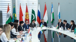 В столичном вузе VIII Ташкентская "Модель ШОС"