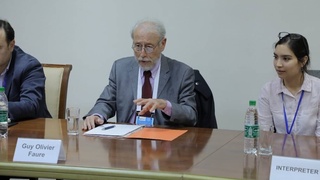 В ИСМИ состоялась встрече с почетным профессором Университета Сорбонны