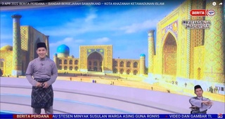 Малайзия телевидениеси: "Самарқандга ташриф Марказий Осиё Ислом цивилизациясининг буюк тарихини очиб беради”