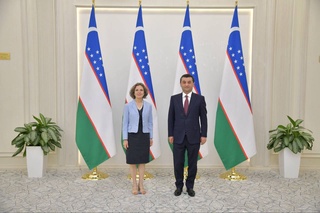 Bakhtiyor Saidov thanked the French Ambassador for his contribution to the development of relations