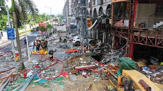 Взрыв возле отеля на юге Китая