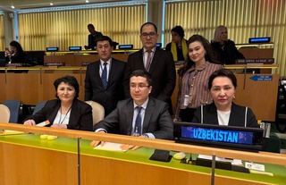 The delegation of Uzbekistan headed by the Chairman of the Senate in New York is taking part in the 68th session of the UN Commission on the Status of Women