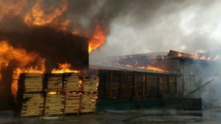 Эрондаги газни қайта ишлаш заводида ёнғин содир бўлди