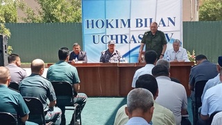 Представители органов правопорядка провели прием граждан в Каракалпакстане