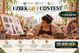 В Узбекистане стартовал второй этап конкурса «Uzbek Gift Contest»