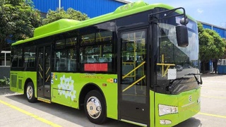 Қарши шаҳрига Хитойдан замонавий автобуслар олиб келинди