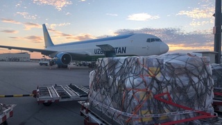 В Узбекистан прибыл гуманитарный груз из Германии