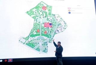 В Ташкенте презентован проект нового зеленого парка