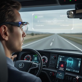 Haydovchilar uchun uyquga qarshi aqlli koʻzoynak yaratildi