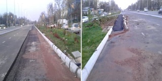 Аҳмад Дониш кўчасидаги йўлнинг чўкиш ҳолати юзасидан жиноят иши қўзғатилди