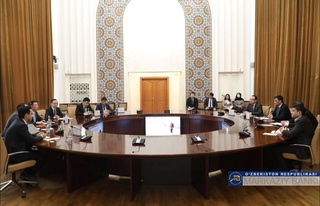 Орталық банкке «Huawei Tech Investment Tashkent» компаниясының өкілдері келді