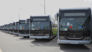 Пойтахтимизда 400 та янги автобус йўналишларга чиқарилди