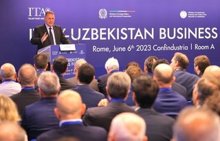 Rim shahrida Oʻzbekiston – Italiya qoʻshma biznes-forum boʻlib oʻtdi