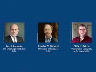 Nobel mukofoti iqtisodiyot yoʻnalishida banklar va moliyaviy inqirozlarni oʻrgangan olimlarga berildi