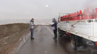 Бытовые газовые баллоны своевременно доставляются в труднодоступные горные регионы Навоийской области