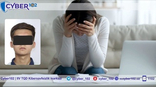 “Telegram” messenjerida behayo rasmlarini kanallarda tarqatish bilan qo‘rqitgan zo‘ravon yigitcha qo‘lga olindi