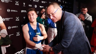 Хасанбой Дусматов победил кубинца в День Победы