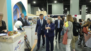 Өзбекстан делегациясы Маямиде өтіп жатқан «WTE Miami» көрмесіне қатысуда