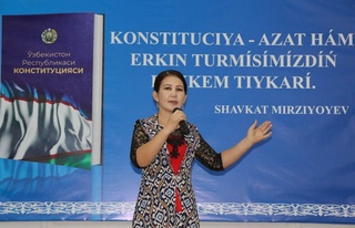 Инсан ҳуқықлары ҳәм еркинликлерин қорғаў жаңа басқышқа көтерилмекте