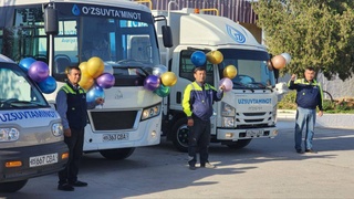 Зарафшанскому городскому филиалу АО «Навоий сув таъминоти» передана новая техника