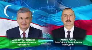 The leaders of Uzbekistan and Azerbaijan note the importance of further developing full-scale cooperation