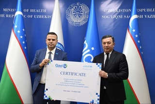 ЮНИСЕФ томонидан Ўзбекистонда миллий иммунизация тизимини ривожлантириш учун 2150 та компьютер жамланмаси тақдим қилинди