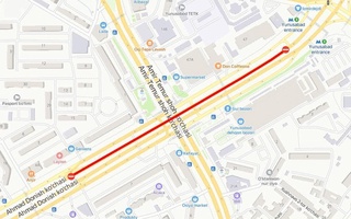 Юнусободдаги «Универсам» кўпригининг бир томони ёпилади