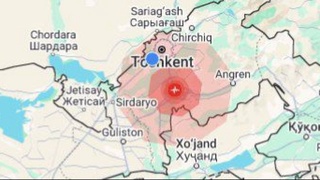 Тошкент вилоятида зилзила бўлди. Эпимаркази Ўртачирчиқ тумани