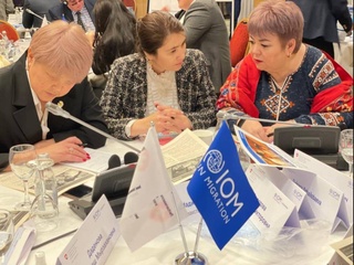 Представитель Национального центра приняла участие в мероприятии по трудовой миграции в Казахстане