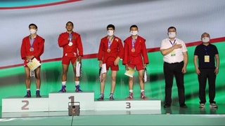 Самбисты Узбекистана завоевали первое место в общекомандном зачете Чемпионата Азии