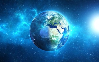 The earth began to spin faster