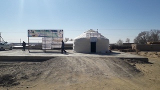 Ўтовда давлат хизматларини кўрсатиш бўйича вақтинчалик филиал ташкил этилди