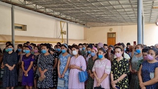 44 нафар хотин-қизга замонавий тикув машинаси берилди